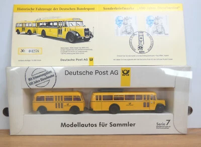 Brekina 1:87 Deutsche Post Serie 7 Man MKN 630 Postbus Limitato 1997 - Immagine 1 di 4