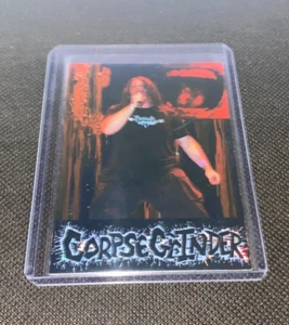Cannibal Corpse Corpsegrinder Custom Refractor Holographic Death Metal Card - Picture 1 of 4