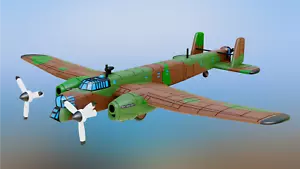 A.W.38 Whitley - Aircraft of Varsity Operation - 1/200 Scale - wargame3d - Picture 1 of 4