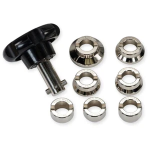 Waterproof Watch Screw On Case Back Opener Closer Remover Rolex Oyster Dies New - Picture 1 of 7