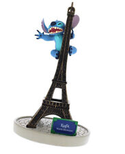 Disney Parks Epcot France Stitch Figurine on Eiffel Tower  8" MINT Condition