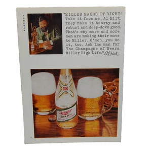 MILLER HIGH LIFE 1969 ADVERTISING - Picture 1 of 1