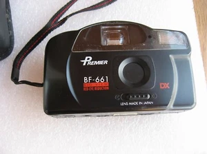 RARE Vintage Premier BF 651 japan Point Shoot Film Camera 35mm - Picture 1 of 6