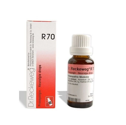 Dr. Reckeweg R70 Prosopalgin Drops 22ml Relieves Face Pain, Nerve Pains on Face - Image 1 of 1