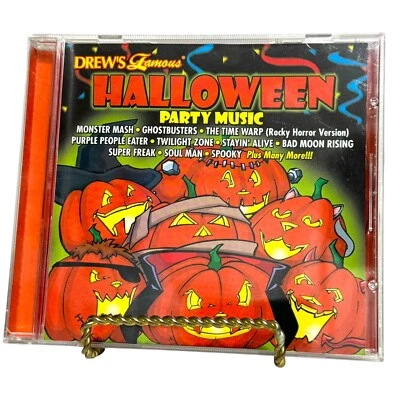 Drew's Famous Halloween Party Music CD Monster Mash, Ghostbusters, Spooky & More Foto 1 de 4