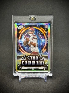 Jayden Daniels 2024 Topps Cosmic Chrome Rookie Star Command Refractor - Picture 1 of 3