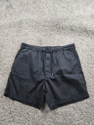 American Eagle Shorts Mens Large Black 7in Lived-In Trekker Flex Drawstring NWT - Image 1 of 4