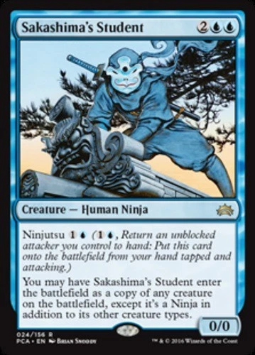 Sakashima's Student Planechase Anthologies Magic Magic Magic Magic The Gathering Juego moderado, inglés x1 Foto 1 de 1