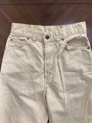 Pestaña negra Levi vintage años 70 - color - bronceado/beige Foto 1 de 4