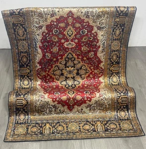 Ghoum SEIDE GEREINIGT Perserteppich Orientteppich Teppich 160 cm x 108 cm G0175 - Bild 1 von 17