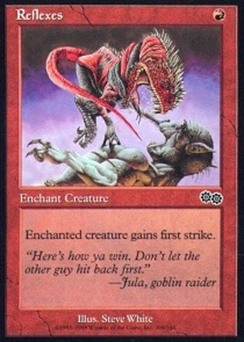 Reflexes - Urza's Saga #208/335 MTG Magic The Gathering - Image 1 of 1