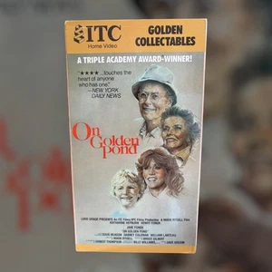 On Golden Pond VHS 1981 Drama Triple Academy Award Winner ITC Home Video - Picture 1 of 2