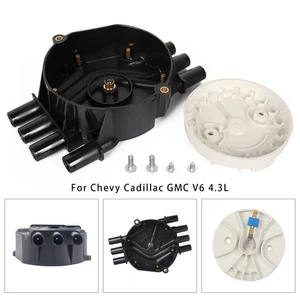 DR475 D328A Ignition Distributor Cap & Rotor Kit Pour Chevy Cadillac GMC V6 4.3L - Picture 1 of 15