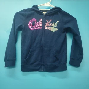 Oshkosh B'Gosh Girl's Hoodie 5 - Picture 1 of 7