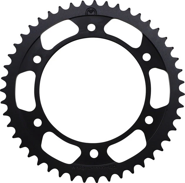 Roda dentada traseira de alumínio Moose 47T preta BMW F 800 GS/F 700 GS/F 800 GS Adventure - Imagem 1 de 1