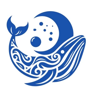 Tribal Celestial Whale Vinyl Decal Sticker window car van wall Sea Ocean Animal - Picture 1 of 48