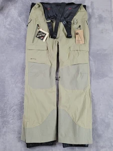 686 Gore-Tex Stretch Dispatch Snow Shell Bib Pants Mens Extra Large Sage Green - Picture 1 of 21
