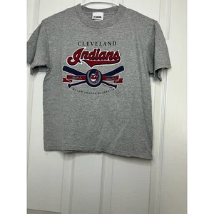Cleveland Indians Major League Baseball T-Shirt Kids Sz: 10/12 - Picture 1 of 2