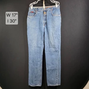 Jeans Lawman vintage para mujer 34 años 80 90 cintura alta occidental cremallera concho tr - Imagen 1 de 8