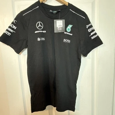 T-shirt Mercedes Benz AMG Petronas Formula One Team Racing Hugo Boss taille XS - Photo 1/4