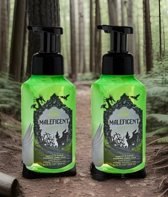 Bath & Body Works Disney Villains Maleficent Foaming Hand Soap 8.75 oz. Set of 2 - Image 1 of 3