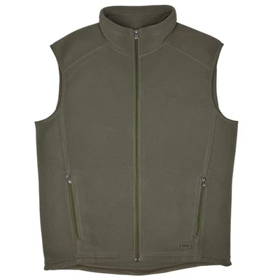 REI Mens Fleece Vest Full Zip Polartec Classic Olive Green Size Large Gorpcore - Image 1 of 4