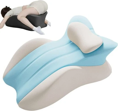 Memory Foam Wedge Pillow For Couple Multi-Position Support Bed Pillow Sitting Up - Image 1 of 4