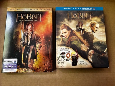 The Hobbit Desolation Of Smaug w/33 piece mini Lego-BLURAY +DVD + 2 disc special - Image 1 of 4