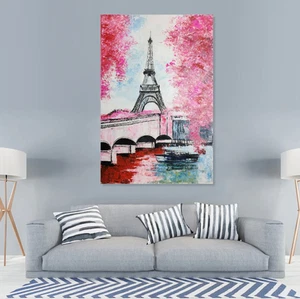 Original Hand Painted ART - 60x90cm Contemporary Spin off - Picture 1 of 4