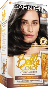 GARNIER BELLE COLOR 80 NERO NATURALE COLORAZIONE IN CREMA PERMANENTE - Foto 1 di 1
