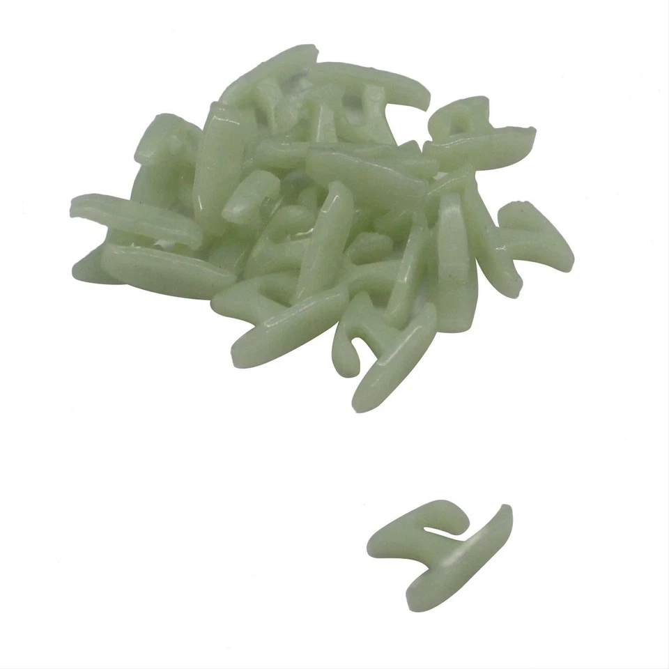 Door Weatherstrip Retainer Clips For Mopar A B C E Body (Qty 25) #45D - Image 1 of 1