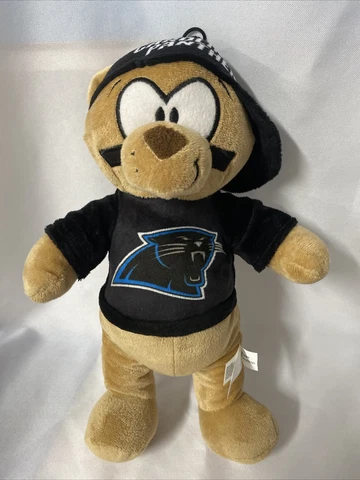 Carolina Panthers NFL Football Bear With Hat 12” Stuffed Animal Cover