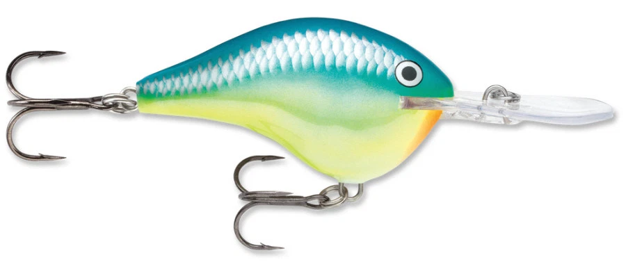 Rapala DT16CRSD Dives-to 16 Caribbean Shad Ike Crankbait Lure