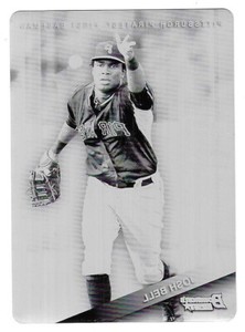 Josh Bell 2015 BOWMANS BEST BLACK PRINTING PLATE CARD TP-49 RC NON AUTO 1/1 1OF1