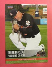 2017 Choice, Albuquerque Isotopes, Pitching Coach - MARK BREWER