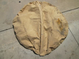 Used M66 Ring Canvas Cover, Has lots of small holes from Scrapes  - Picture 1 of 2