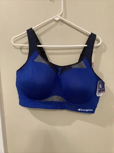 42DD Blue Champion Motion Control Underwire Sports Bra - Picture 1 of 4