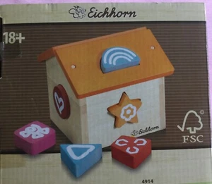 EICHHORN HOLZFORMEN PASSEND INS HAUS. SEHR STABIL. IDEAL FÜR KLEINKINDER. - Bild 1 von 4