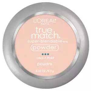 L'Oreal Paris True Match Super Blendable Oil Free Powder, C1 Light, 0.33 oz - Picture 1 of 3