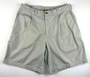 Nike Golf Herren Shorts Gr. 34 Plissee Beige Khaki Stretch Sportlich - Bild 1 von 4