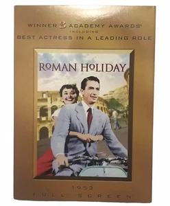 Roman Holiday DVD New Hepburn Peck 1953 Romantic Movie Classic Comedy Sealed - Picture 1 of 4