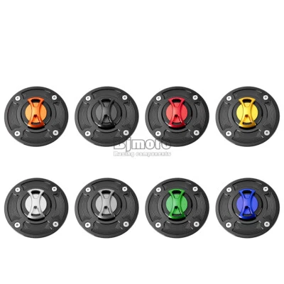 Fuel Gas Tank Cap Cover For Suzuki GSXR 600/750/1000/1300 GSF1200 TL1000S SV650 - Image 1 of 4