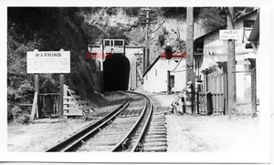 4DD601 RP 1937 SACRAMENTO NORTHERN RAILROAD RW TUNNEL HAVENS ONE MILE - Picture 1 of 1