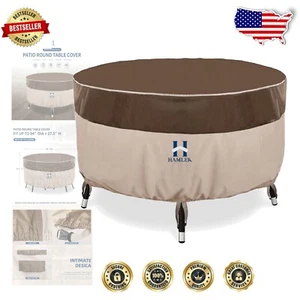 Weatherproof Round Table Chairs Set Cover – 84" Waterproof & Easy Install - Picture 1 of 9