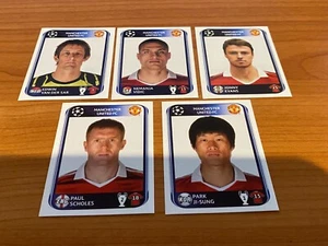 2010-11 UEFA Champions League Stickers Lot of 5 Manchester United stickers # 1 - Picture 1 of 1