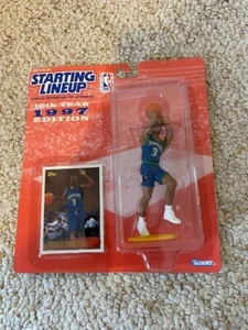 1997 alineación inicial de novatos - SLU - NBA - STEPHON MARBURY - TIMBERWOLVES - BOXT - Imagen 1 de 1