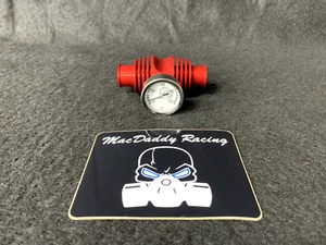 MacDaddy Racing Yamaha Raptor 660 Billet Coolant Temperature Gauge Radiator - Picture 1 of 1