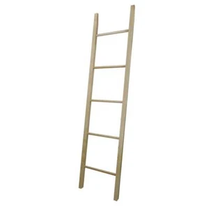 American Trails Shelving Units 19" Decorative Ladder Solid Maple Wood Espresso - Picture 1 of 8