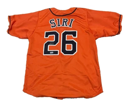 Jose Siri Custom Autographed Houston Astros Jersey - Image 1 of 4