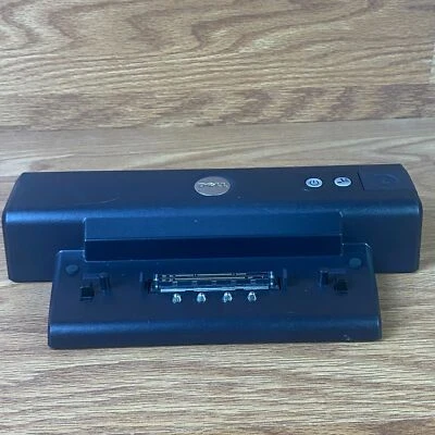 Estación de acoplamiento replicadora de puertos D/D USB 2.0 negra avanzada Dell PR01X Foto 1 de 4